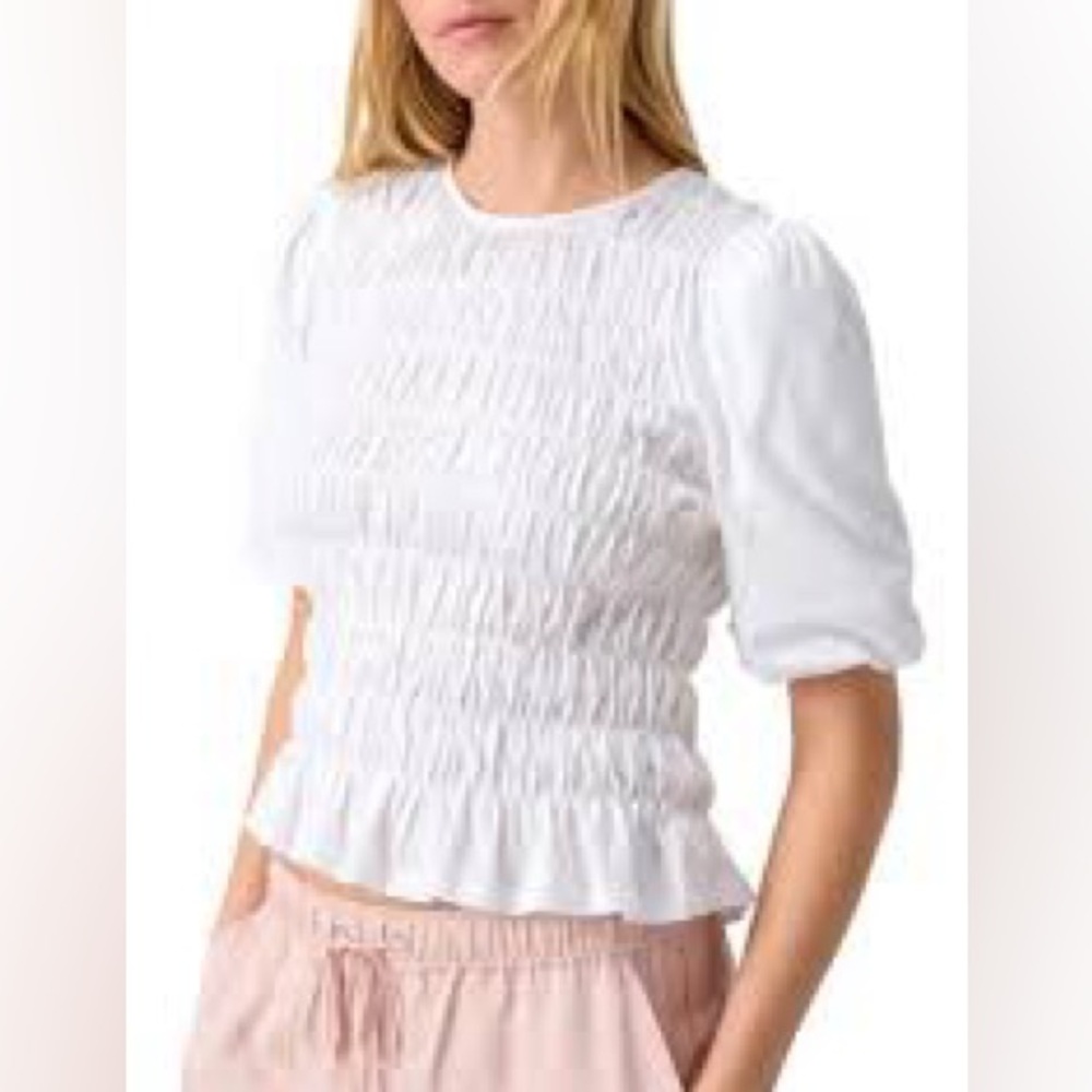 NWT Sanctuary Together Again White Top Size L